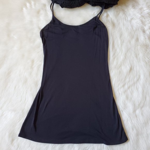 Free People RARE Holy Mountain Crochet Mini Dress Size Small EUC - Picture 12 of 16